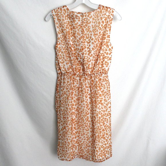 COPY - Sam Edelman Lined Summer Waterfall Ruffle Dress Size XXS - Picture 4 of 6